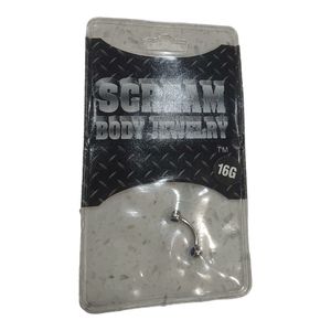 XScream Body Eyebrow Jewelry Men Or Women's (16G)